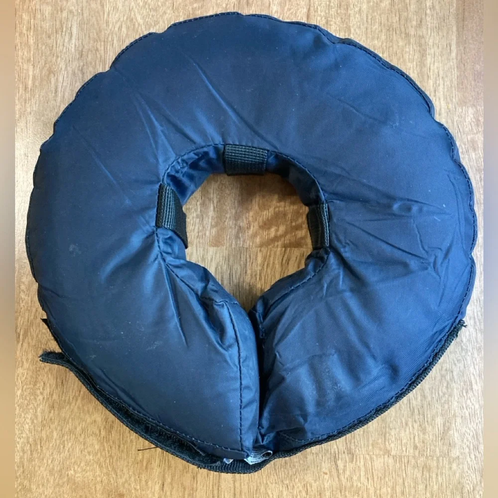 Soft filled Recovery Pet Collar. 8” wide.